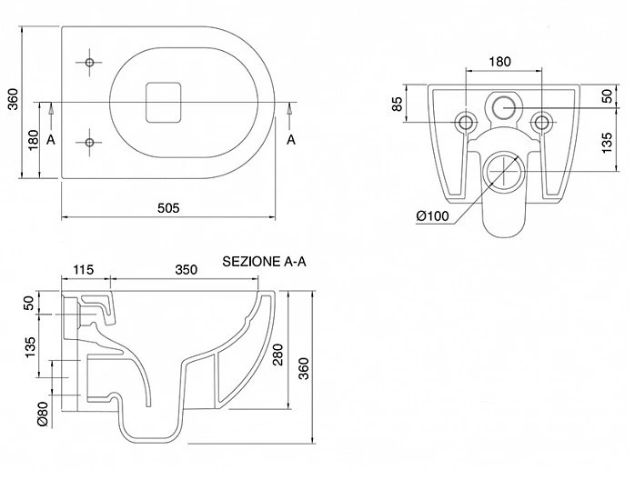 Унітаз підвісний Moon з кришкою soft-close 5520CL49+10050A+5530B49 SCARABEO - Зображення 179464248-bb8d9.jpg