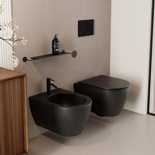 Комплект Унітаз підвісний з кришкою soft-close + Біде Moon Ardesia 5520CL49+10050A+5535B49+552149 SCARABEO - Зображення 179464256-c0b4c.jpg
