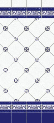 Фриз Cenefa Cuarteo Azul 70x200 Mainzu - Зображення 1801059-ea255.jpg