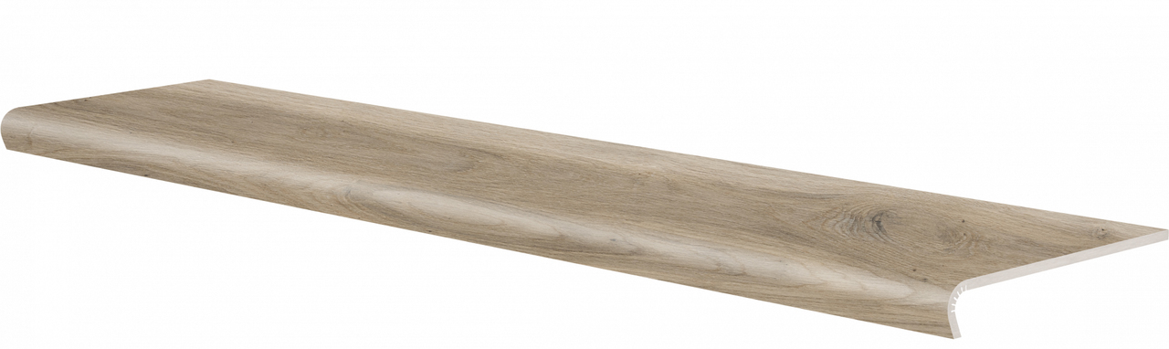 Ступень с капиносом V-shape Acero Sabbia 320-50x1202x8 Cerrad - Зображення