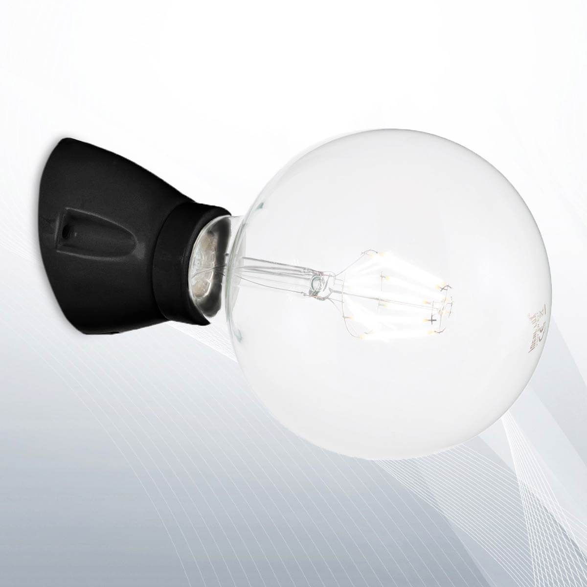 Бра WINERY AP1 NERO (180304), IDEAL LUX - Зображення