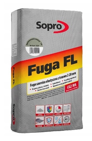 Затирка для швів Sopro FL 529 бетонно-сіра №14 (25 кг) - Зображення 180515-37f0e.jpg