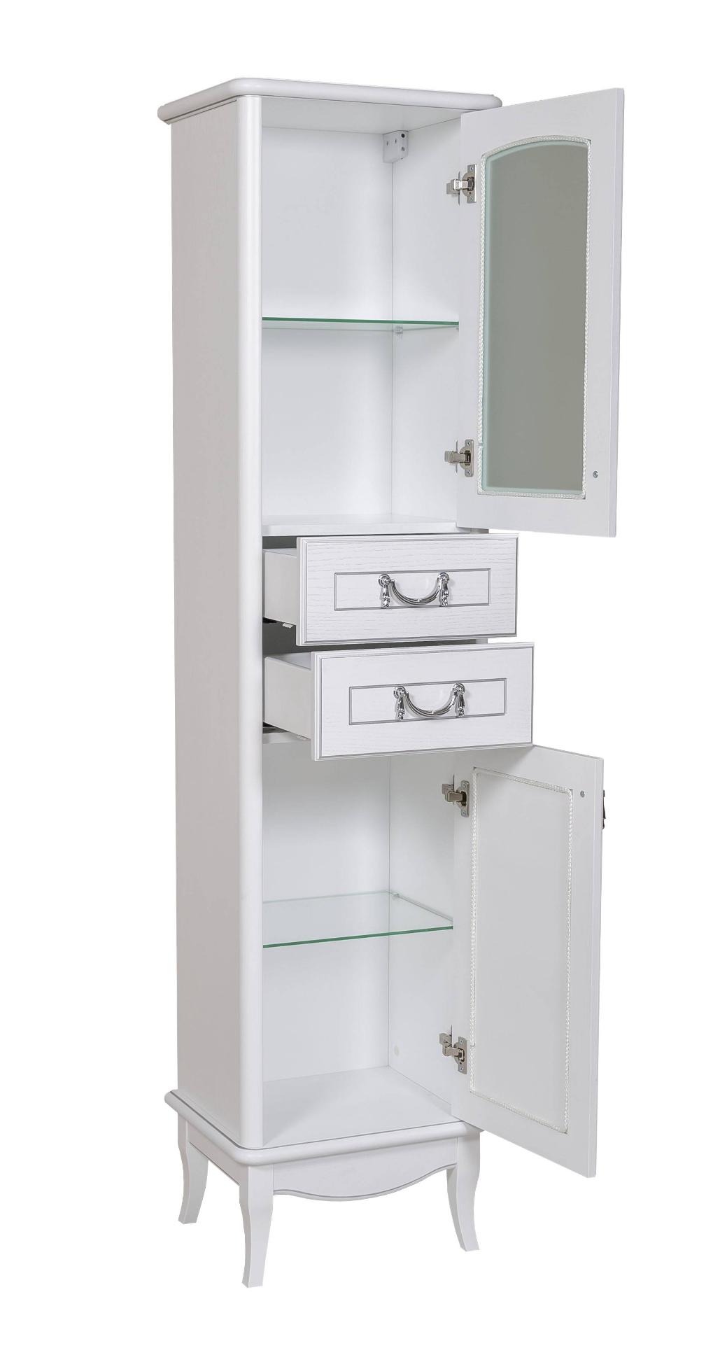 Пенал підлоговий правий Мікела Білий, Аква Родос - Зображення 1805629-57788.jpg