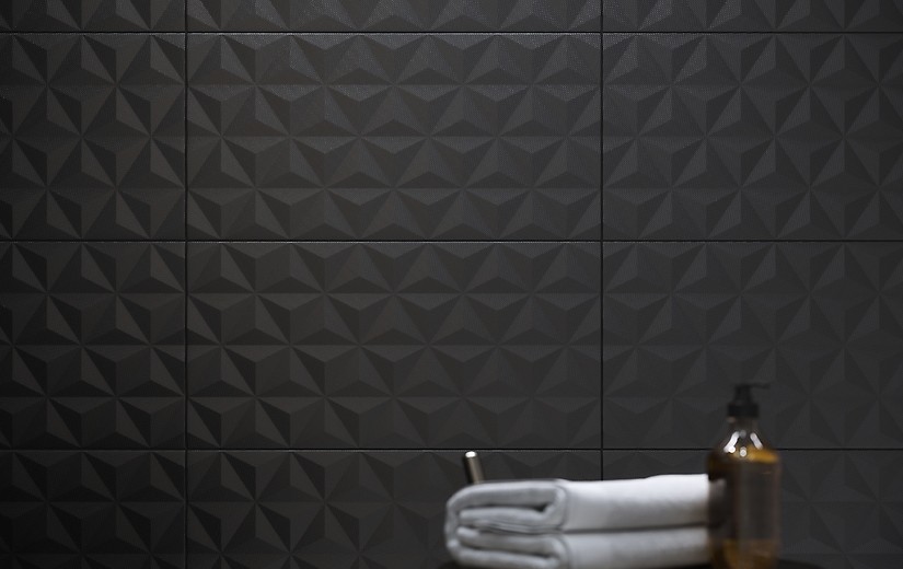 Плитка стінова GOOD LOOK BLACK SATIN GEO STR 290x590x9 Cersanit - Зображення 1808764-77873.jpg