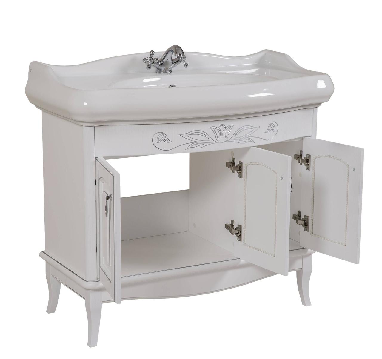 Шафка з умивальником Мікела Біла 100, Аква Родос - Зображення 181181-5c664.jpg