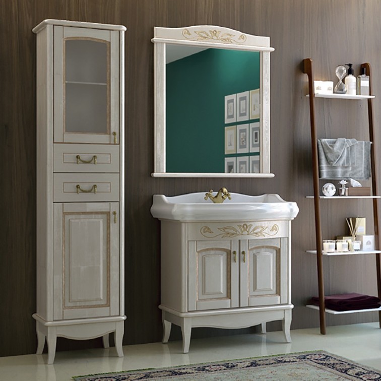 Шафка з умивальником Мікела Ваніль 80, Аква Родос - Зображення 181182-97faa.jpg