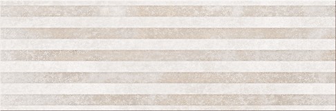 Плитка стінова ALCHIMIA CREAM STR 200x600x8,5 Cersanit - Зображення