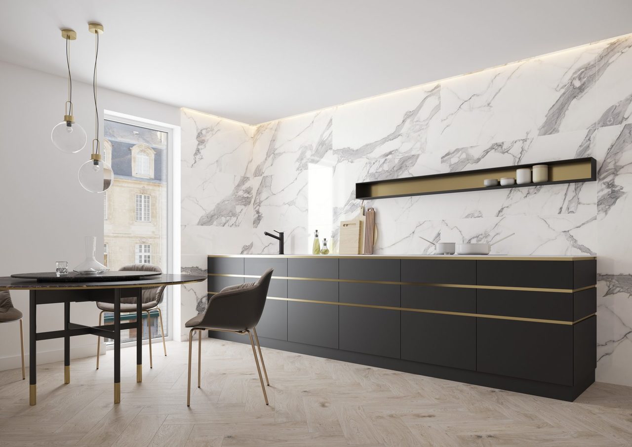 Плитка керамогранітна Calacatta White RECT 597x1197x8 Cerrad - Зображення 1814264-00680.jpg