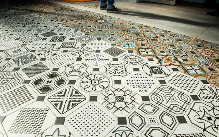 Плитка керамогранітна Octogono Variette Sombra 200x200x8 Vives - Зображення 1814749-3df0e.jpg