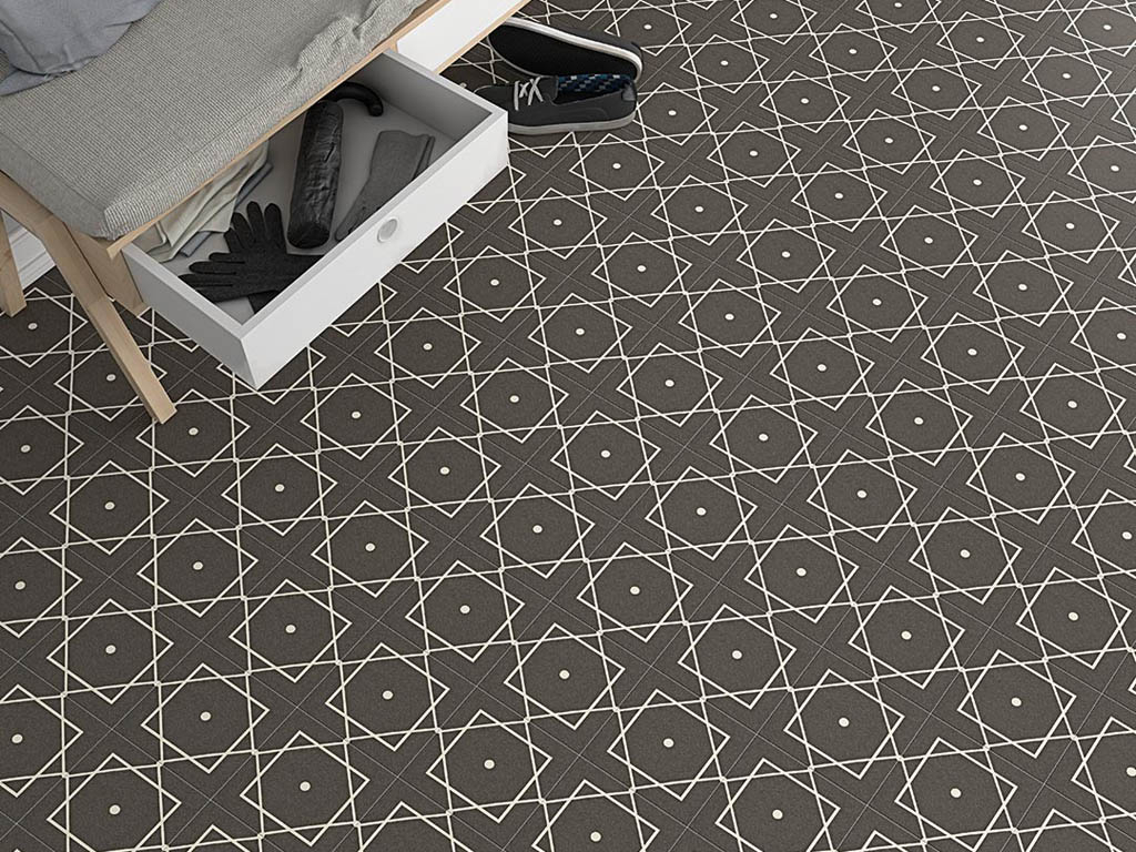 Плитка керамогранітна Eliseos-R Grafito RECT 200x200x8,5 Vives - Зображення 1815384-24867.jpg