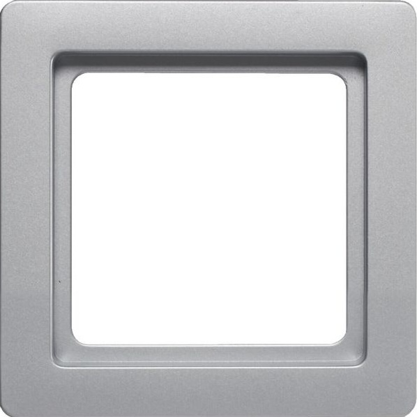 Рамка 1-місна Berker Q1 Алюміній 10116084 Hager - Зображення 181661816-c9128.jpg