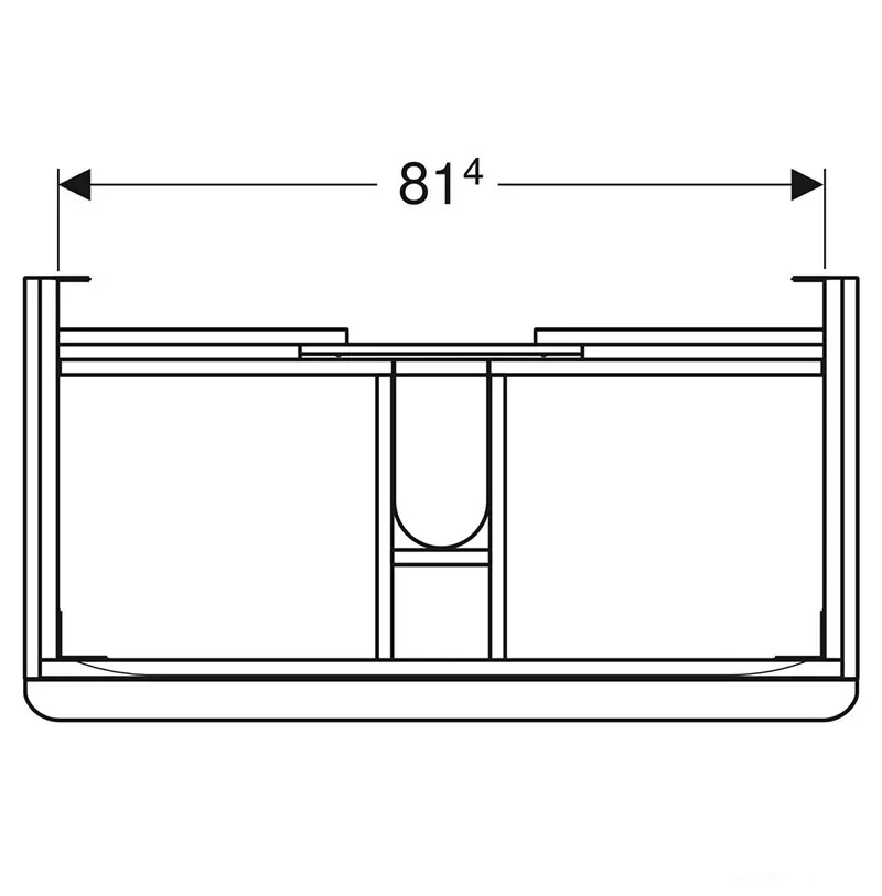 Шафка під умивальник Smyle Square 500.354.JL.1 Geberit - Зображення 181662434-f72f8.jpg