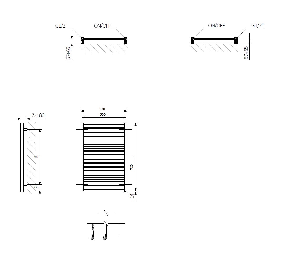 Рушникосушка Marlin One 780x530 WWMRN078053KS95E1P Terma - Зображення 1817420-7d5c9.jpg