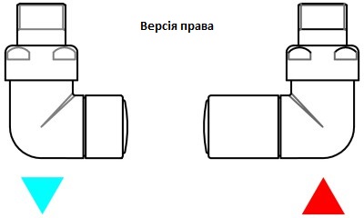 Набір вентилів трьохосьовий регулюючий правий чорний мат Vision All in One Terma - Зображення 1818365-42010.jpg