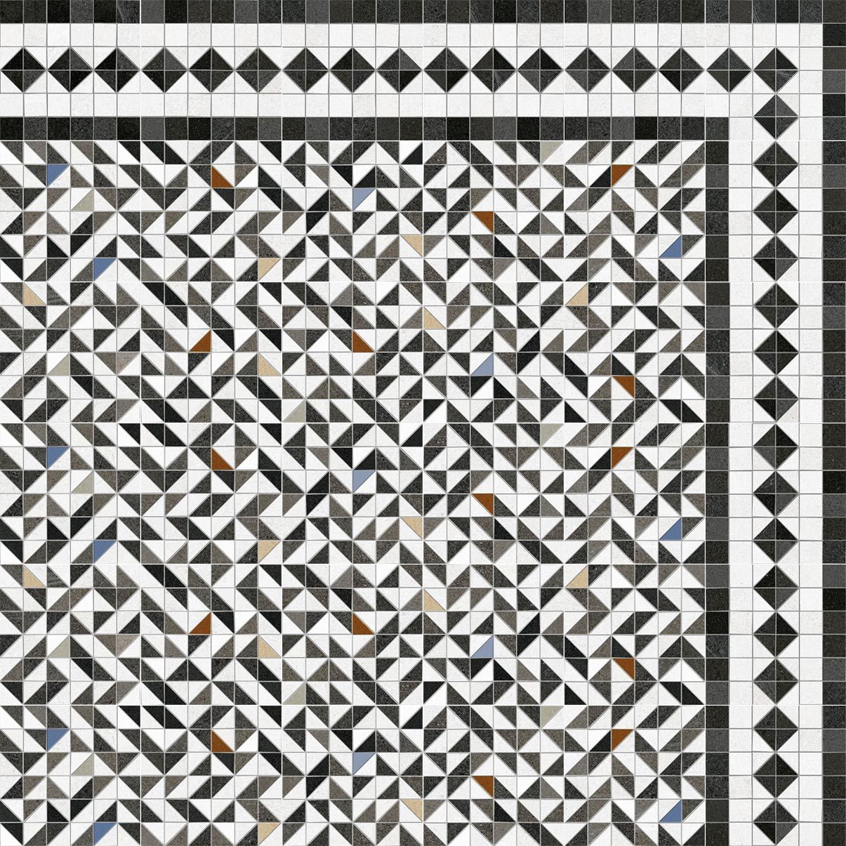 Декор Seine Iena-R 3 Grafito RECT 200x200x8 Vives - Зображення 1818845-fbac7.jpg