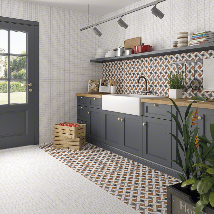 Плитка керамогранітна Seine Evry-R Rojizo RECT 200x200x8 Vives - Зображення 1818875-4dc1d.jpg