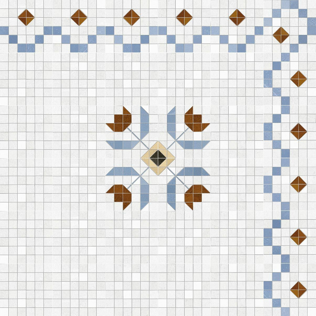 Декор Seine Tabarly-R 3 Azul RECT 200x200x8 Vives - Зображення 1818885-4cdd2.jpg