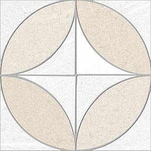 Плитка керамогранітна Seine Bezons-R Crema RECT 150x150x8 Vives - Зображення