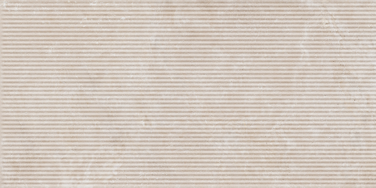 Плитка керамогранитная RCC2 Travertino Bianco Cann 3D Cross STR 600x1200 Ragno - Зображення