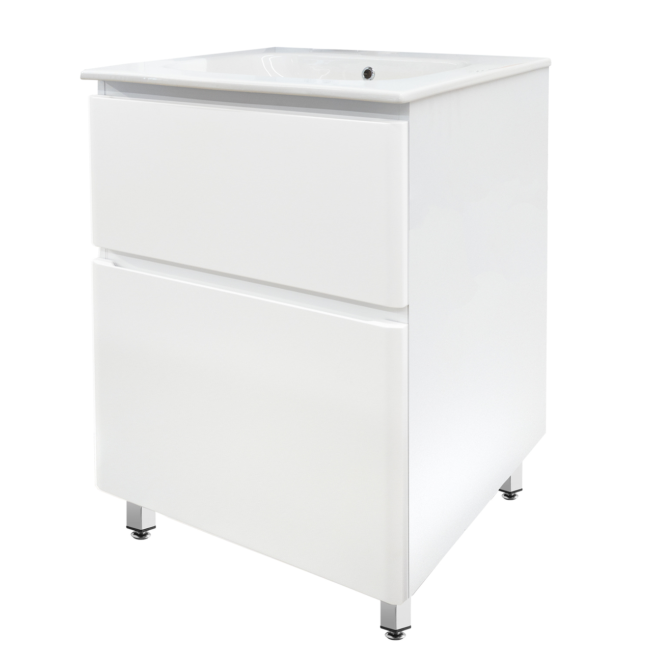 Шафка з умивальником Emily Em-60 білий Air-Line - Зображення
