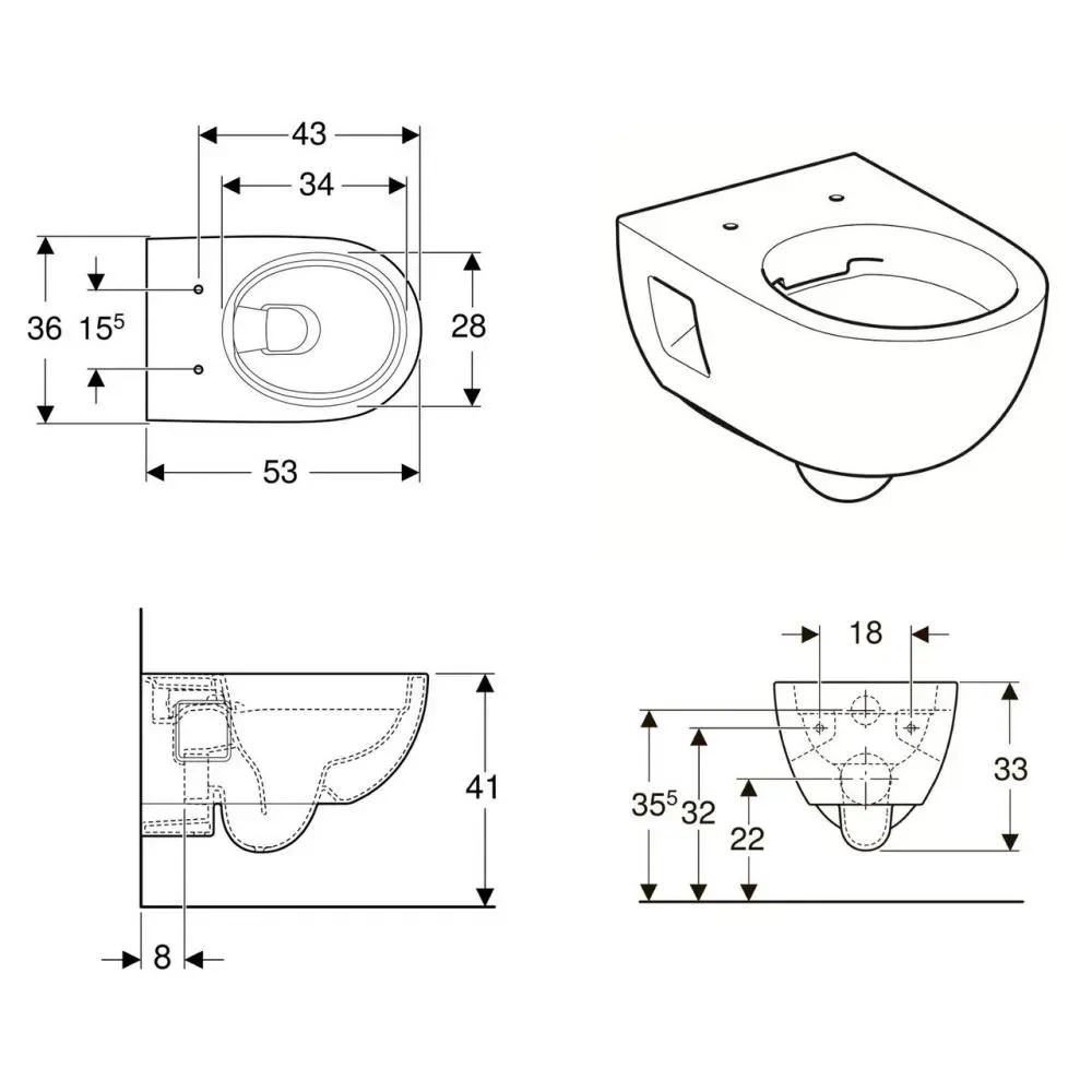Комплект унітаз підвісний з кришкою soft-close Selnova 501.545.01.1+500.335.01.1 Geberit - Зображення 181945060-4fece.jpg
