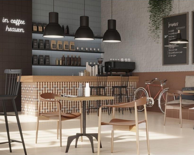 Плитка керамогранітна Modernizm Nero RECT 598x598x9 Paradyz - Зображення 1820200-e0612.jpg