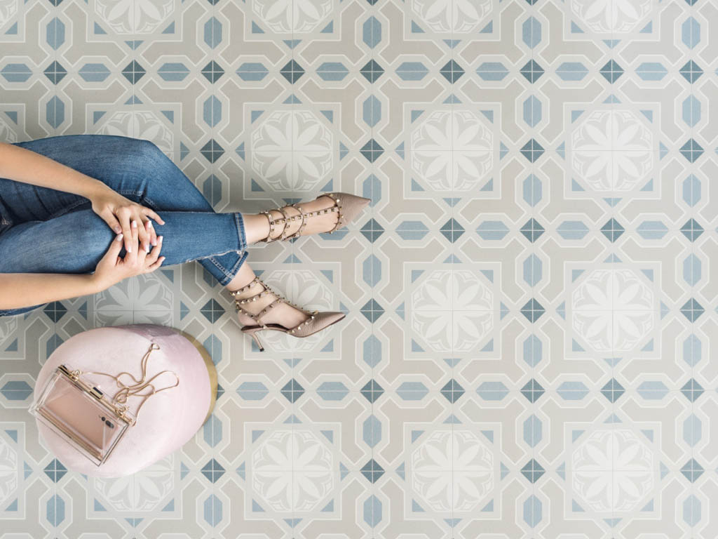 Плитка керамогранітна Linden-R Cielo RECT 200x200x8 Vives - Зображення 1820775-65d7d.jpg