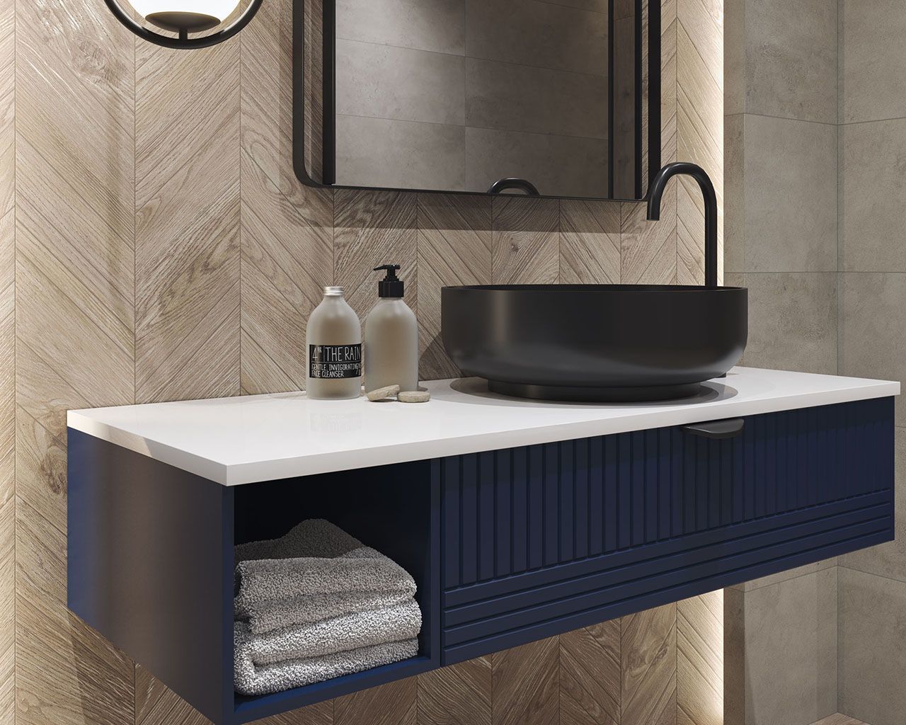 Декор Wildland Warm Chevron лівий 148x888x10 Paradyz - Зображення 1820820-f496c.jpg