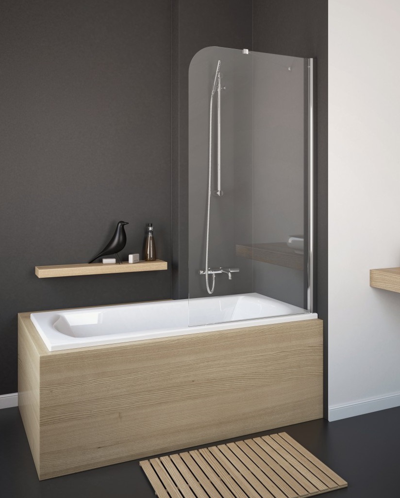 Шторка для ванни одноелементна Torrenta PNJ II 80 R RADAWAY - Зображення