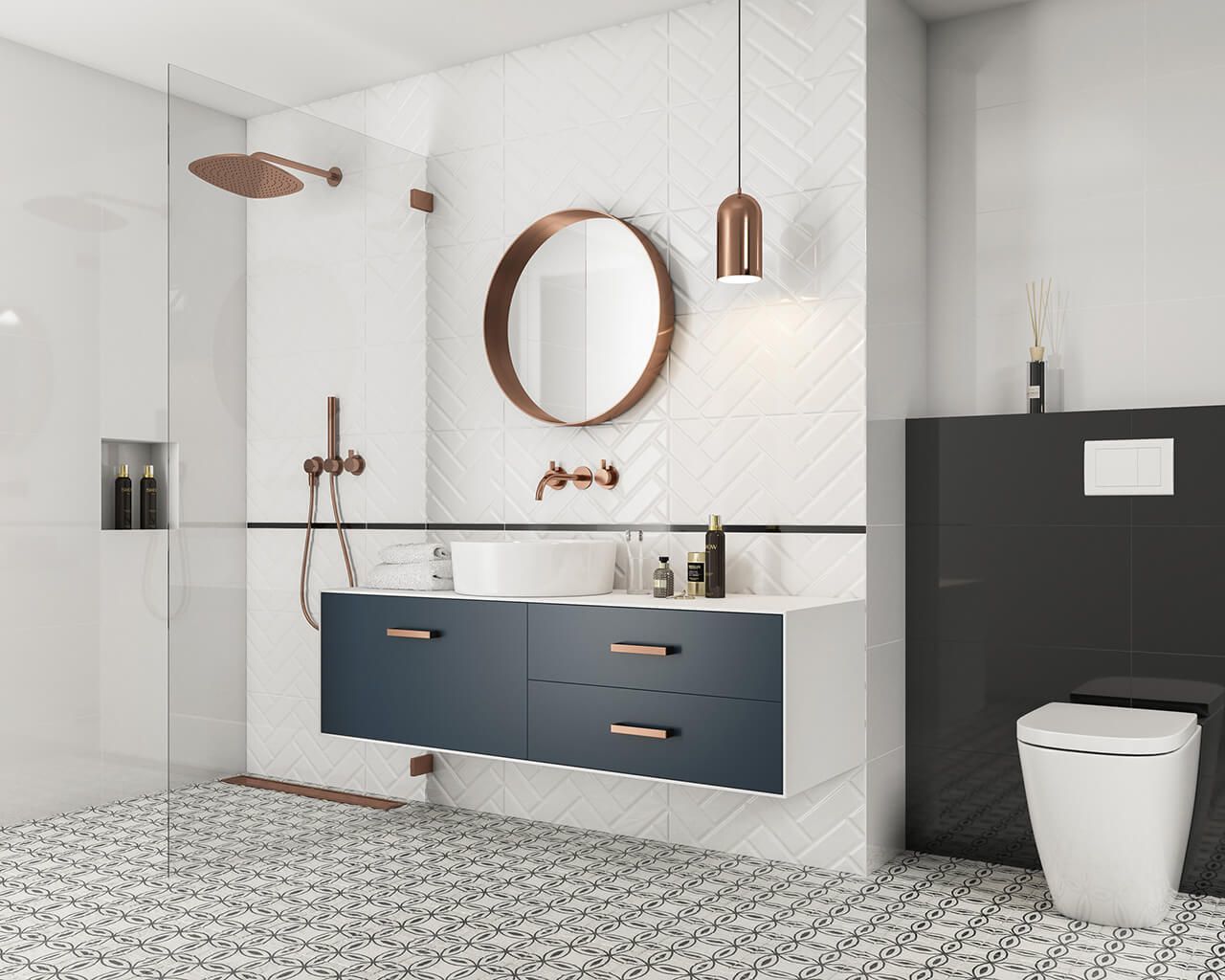 Фриз Uniwersalna listwa szklana Nero 23x600x8 Paradyz - Зображення 182176-e90df.jpg