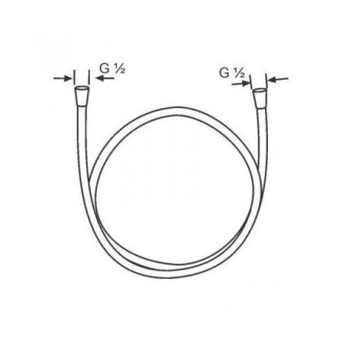 Душовий шланг 2000 мм Sirenaflex (6100705-00), Kludi - Зображення 182262-2ef0e.jpg
