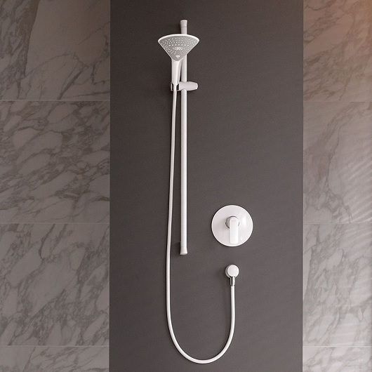 Подключение душевого шланга DN 15 Sirena (6306143-00), белый Kludi - Зображення 182269-103b5.jpg