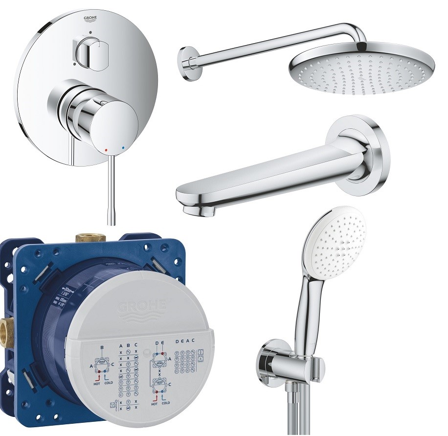 Набор смесителей 5 в 1 Essence UA26417SC1L Grohe - Зображення 182311382-b0568.jpg