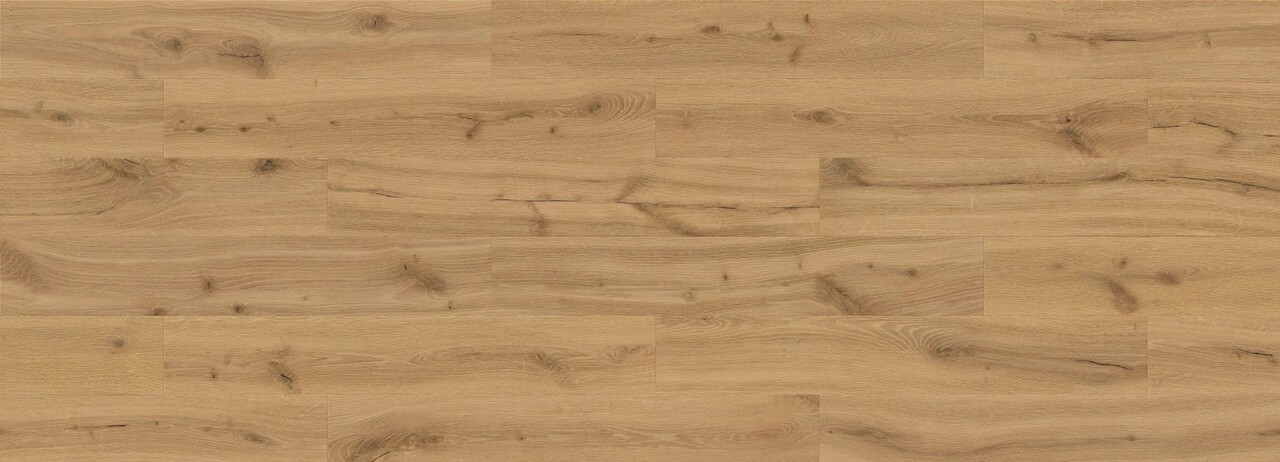 Виниловый пол Дуб Amber 34 I4F рустик структура Eir подкладка XPO 1234х198х5,5 - Зображення