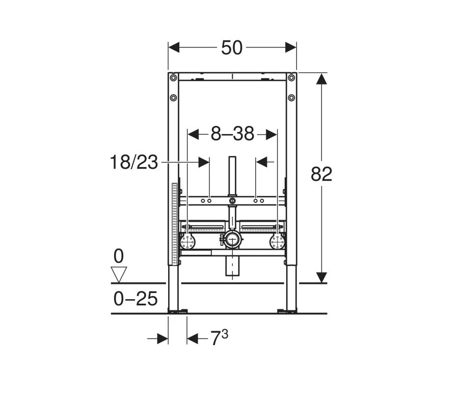 Инсталляция для биде Duofix 111.524.00.2 Geberit - Зображення 182671294-e7002.jpg