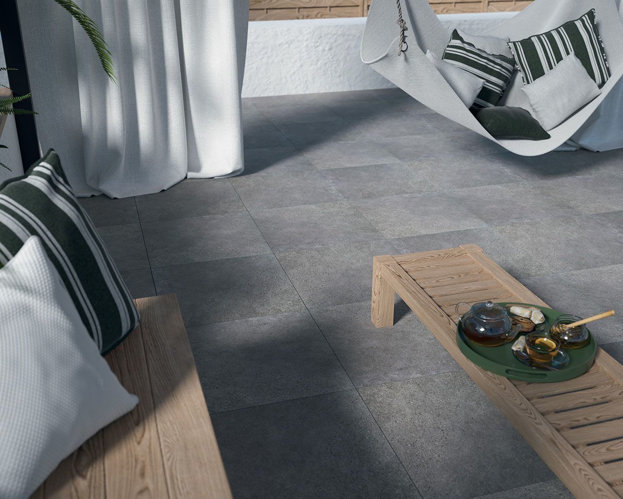 Плитка керамогранітна Optimal Antracite 2.0 RECT 595x595x20 Paradyz - Зображення 1827056-ad5db.jpg