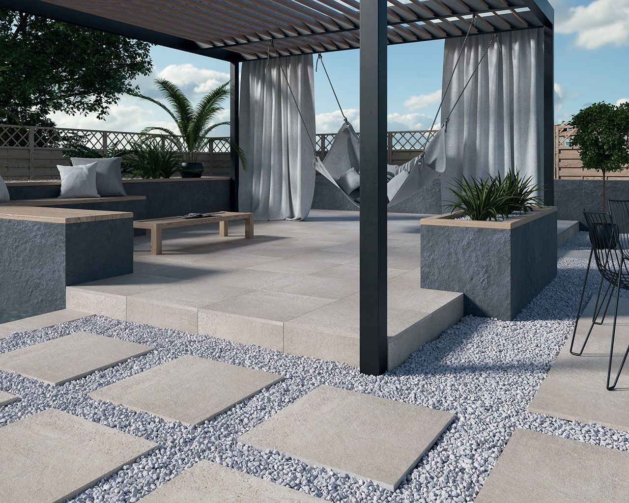 Плитка керамогранітна Optimal Antracite 2.0 RECT 595x895x20 Paradyz - Зображення 1827075-828a2.jpg