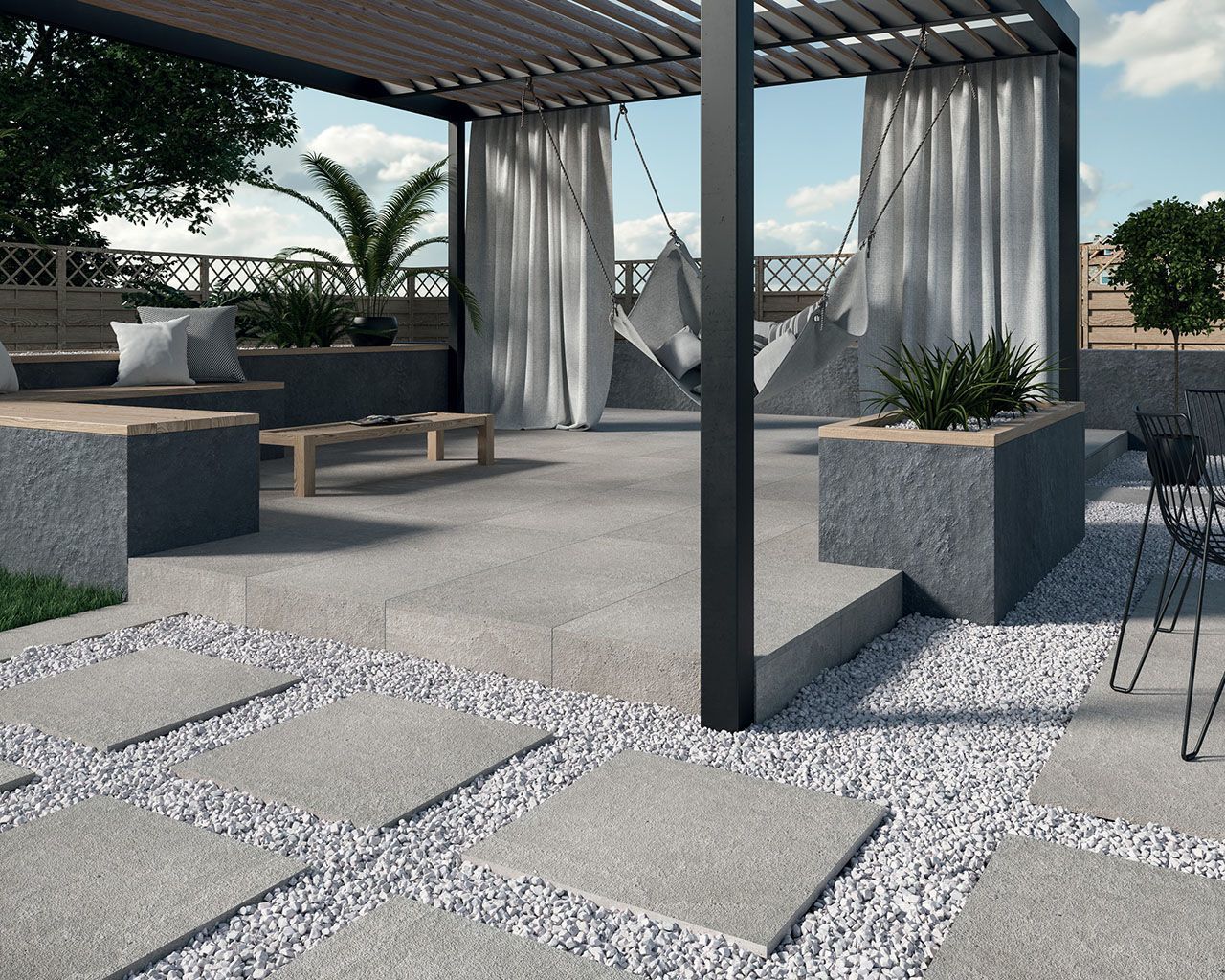 Плитка керамогранітна Optimal Grafit 2.0 RECT 595x595x20 Paradyz - Зображення 1827163-b065d.jpg