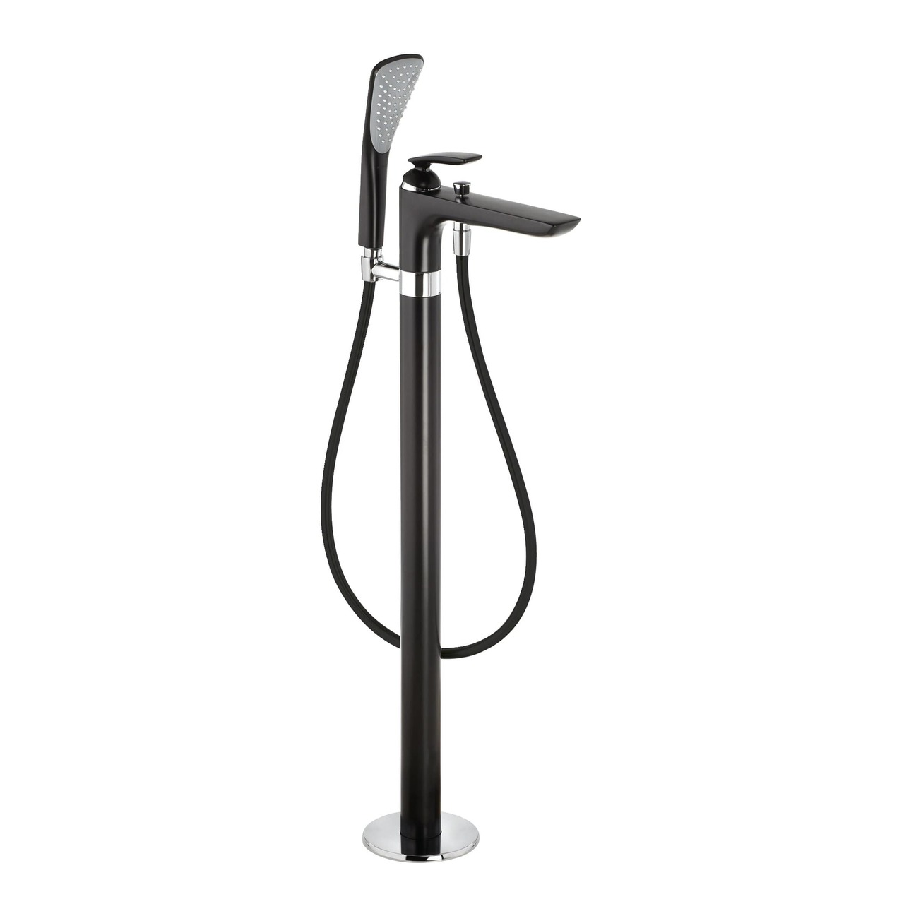 Змішувач підлоговий для ванни Balance (525908775) чорний, Kludi - Зображення