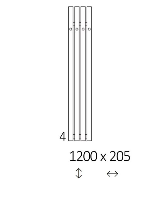 Рушникосушка Rolo Hanger 1200х205 WGROW120020K9M5SX Terma - Зображення 182892266-b84a8.jpg