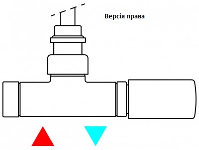 Набір вентилів інтегрований термостатичний правий чорний мат Unico All in One Terma - Зображення 1831390-cc415.jpg