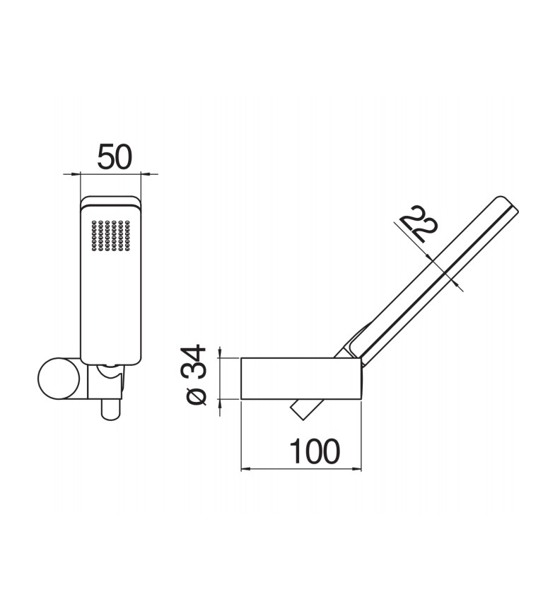 Душовий набір Acquaviva Velvet Black (AD146-25BM), Nobili - Зображення 1831410-a6375.jpg