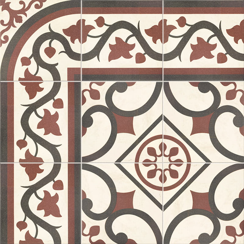 Плитка керамогранітна Victorian Cenefa Deco 200x200x9 Mainzu - Зображення 183286-a4ddf.jpg