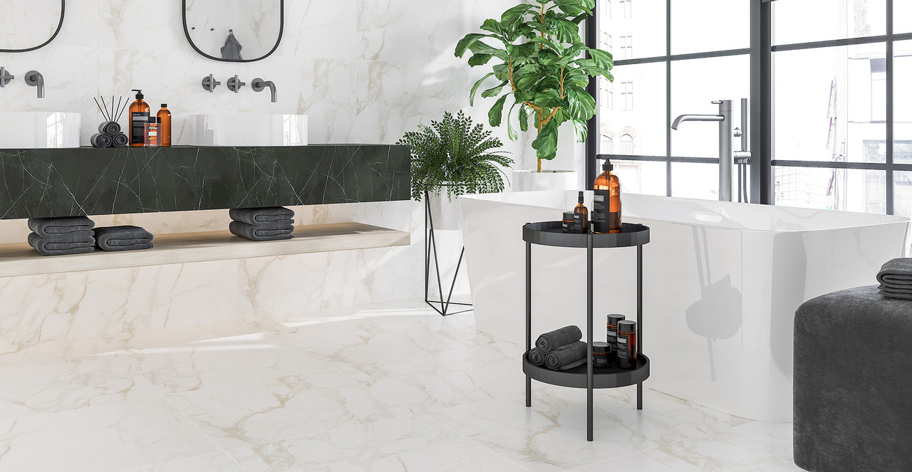 Плитка керамогранитная 3G0580 Imperial Белый RECT 600x600x8 Golden Tile - Зображення 183401860-3e497.jpg