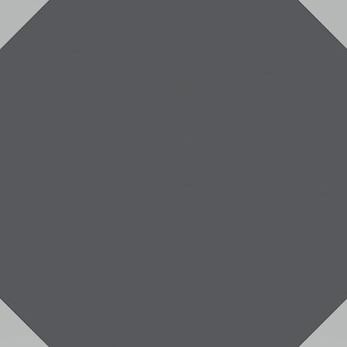 Плитка керамогранітна Octogono Cabaret Antracita 200x200x8 Vives - Зображення