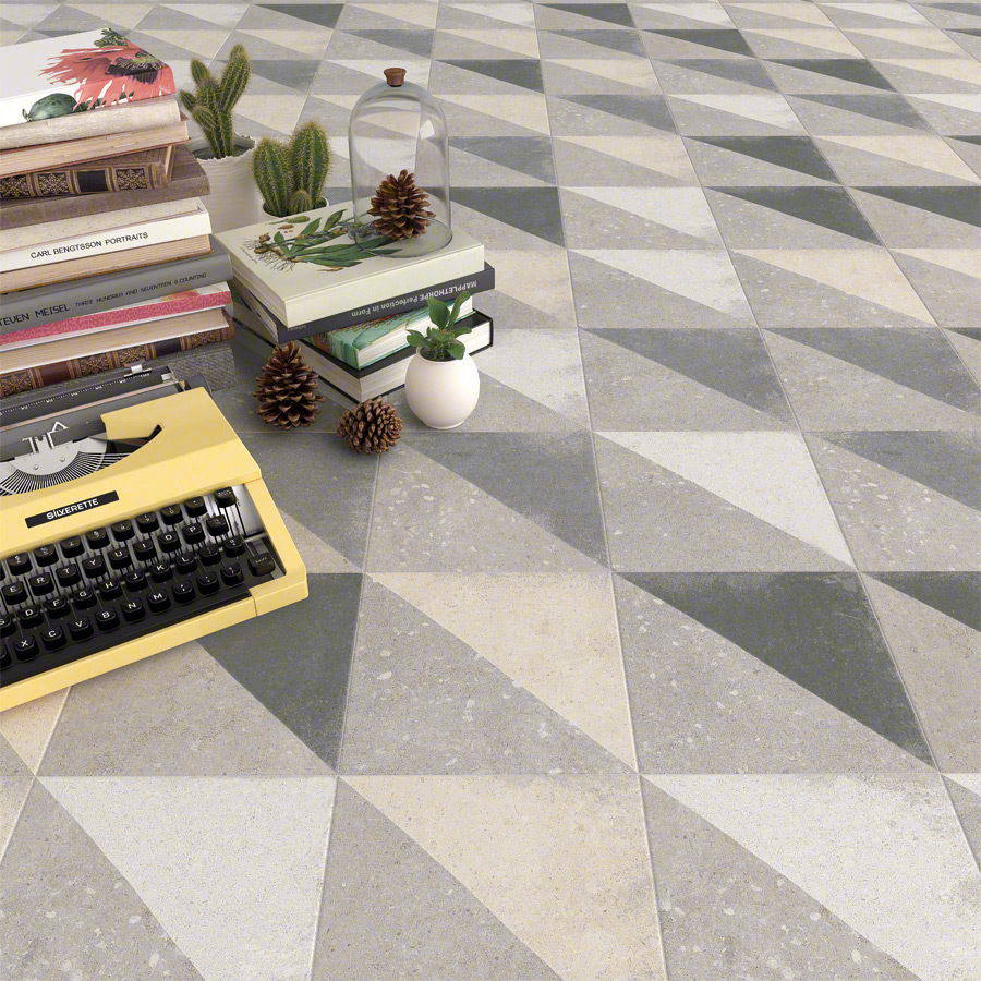 Плитка керамогранітна Nassau Tirol Gris 200x200x8 Vives - Зображення 1836037-cf289.jpg