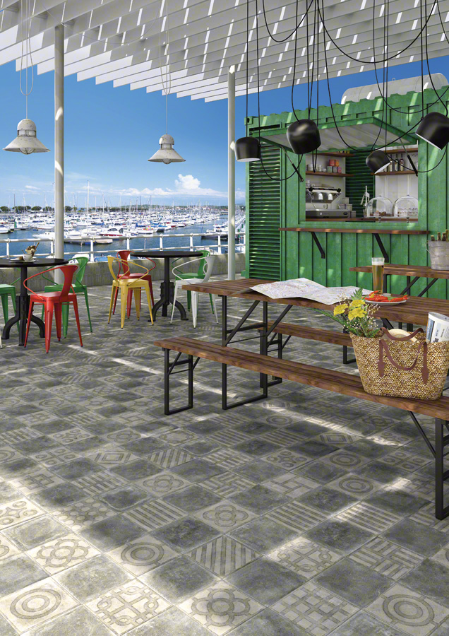 Плитка керамогранітна Norvins Cemento 200x200x8 Vives - Зображення 1836062-1c55b.jpg