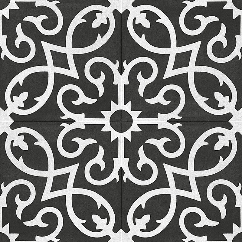 Плитка керамогранітна R7HJ Contrasti декор Tappeto 7 200x200x10 Ragno - Зображення