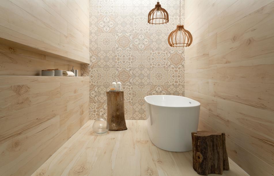 Плитка керамогранітна Wood Grain White STR 190x1198x10 Tubadzin - Зображення 1839190-22811.jpg