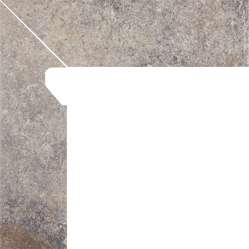 Цоколь лівий Viano Grys 2х-елементний 81x300x11 Paradyz - Зображення 1839485-dd038.jpg